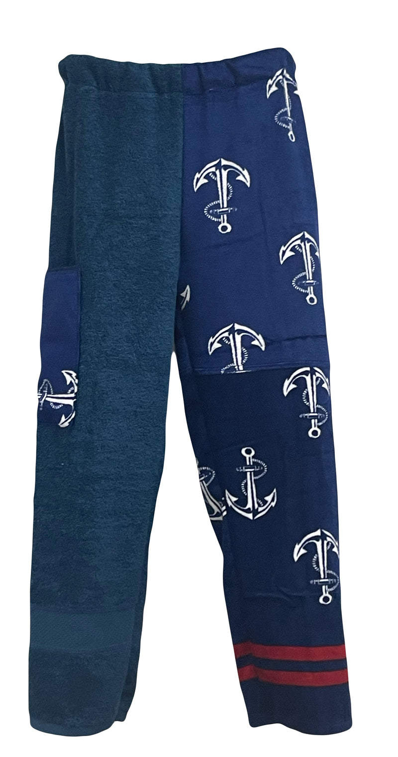 Anchors Patchwork | Navy Pants