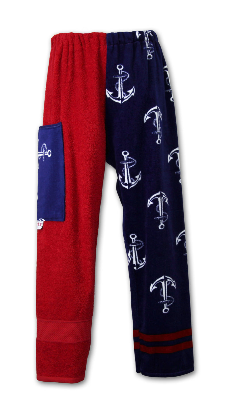Anchors Patchwork | Red Pants